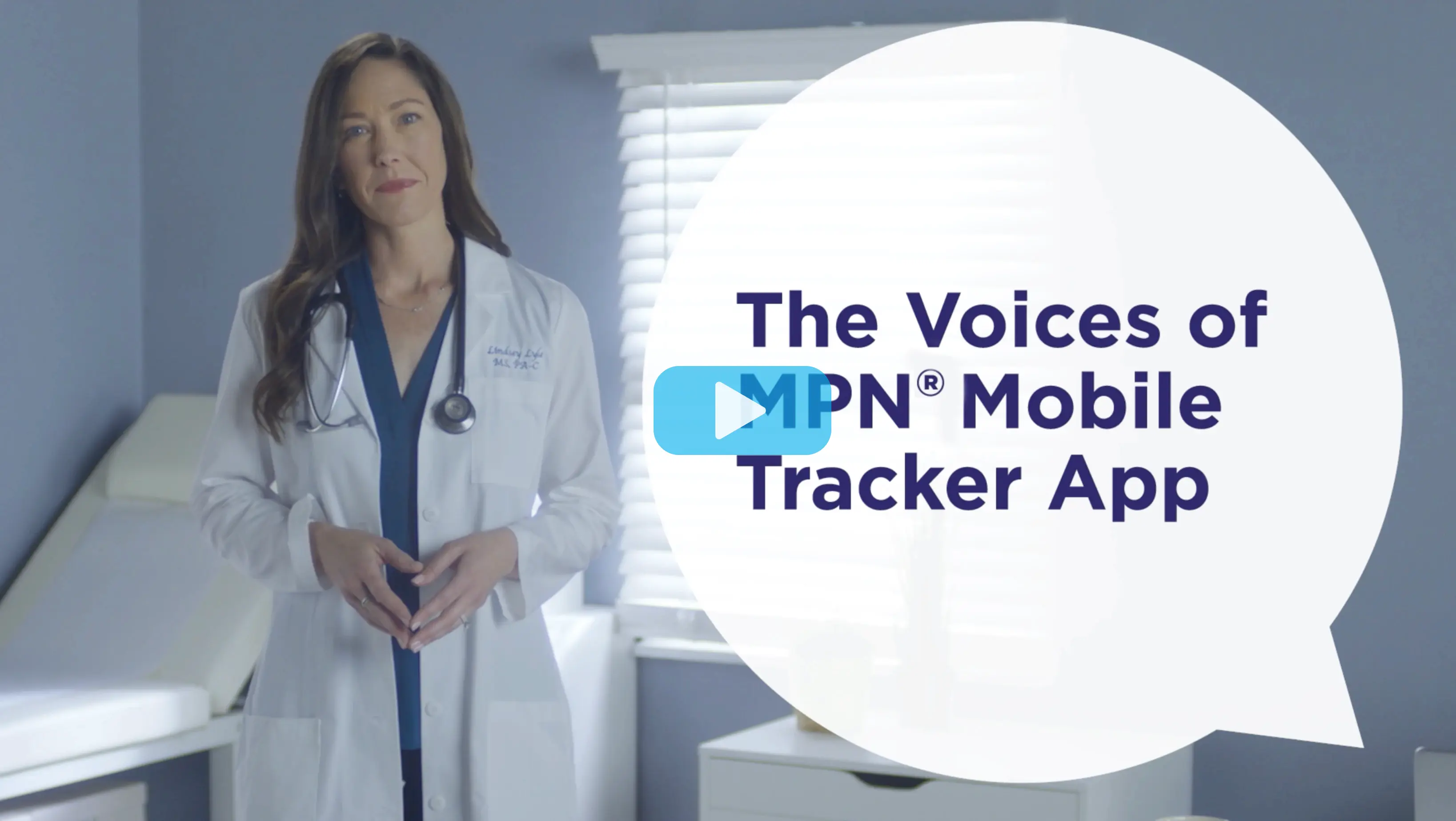 A video thumbnail linking to https://www.voicesofmpn.com/video-mpn-tracker